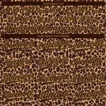 Custom Brown Old Gold Leopard Pattern 3D Softball Jersey - Unisex Two-Button Design Custom Brown Brown-Old Gold 3D Pattern - Image 4