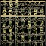 Custom Camo Black Old Gold 3D American Flag Jersey for Salute to Service Unisex Softball Custom Camo Black-Old Gold 3D American - Image 4