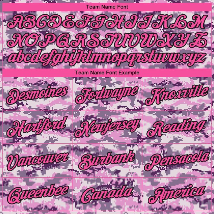 Camo Pink Black Performance Long Sleeve T-Shirt for Salute to Service Custom Camo Pink-Black Salute To Service Long Sleeve - Image 3