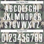 Custom Camo Soccer Jersey - White-Black Sublimation Salute To Service Uniform Custom Camo White-Black Sublimation Salute - Image 5
