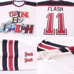 Custom Crimson Black Hockey Jersey - Personalized Team Jersey for Fans Custom Cream Crimson-Black Hockey Jersey - Image 5