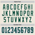 Custom Royal Green Cream Hockey Jersey for Men and Women Custom Cream Green-Royal Hockey Jersey - Image 4