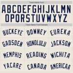 Custom Cream Navy Baseball Jersey - Authentic Design, High Quality Fabric, Perfect for Sports and Casual Wear Custom Cream - Image 5