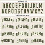 Custom Cream Olive Baseball Jersey Authentic Style 9216 Custom Cream Olive Authentic Baseball Jersey Style 9216 - Image 4