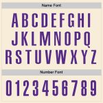 Custom Golf Polo Shirt in Cream and Purple - Performance Fabric Custom Cream Purple Performance Golf Polo Shirt - Image 5