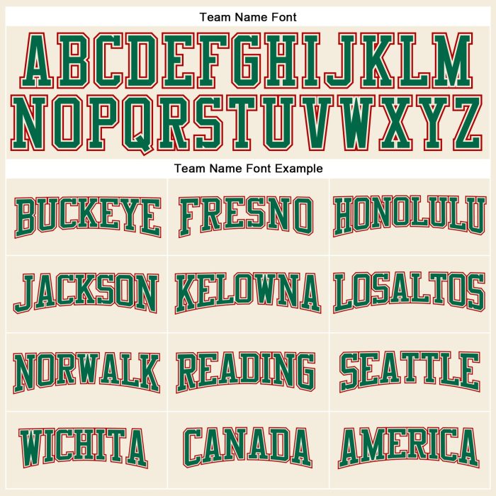 Custom Performance T-Shirt Long Sleeve Cream Red Kelly Green for Men and Women Custom Cream Red-Kelly Green Long Sleeve Performance - Image 4