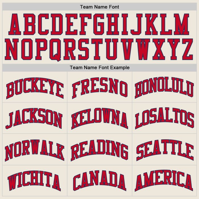 Authentic Throwback Basketball Jersey Custom Cream Red-Navy Design Custom Cream Red-Navy Authentic Throwback Basketball Jersey - Image 4