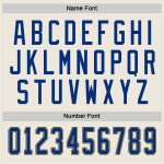 Custom Gold Hockey Jersey - Personalized Cream Royal-Gold Design for Ultimate Fan Gear Custom Cream Royal-Gold Hockey Jersey - Image 4