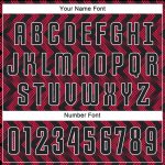 Custom Sublimation Soccer Uniform Jersey - Crimson Black and White Custom Crimson Black-White Sublimation Soccer Uniform - Image 5