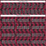 Custom Sublimation Soccer Uniform Jersey - Crimson Black and White Custom Crimson Black-White Sublimation Soccer Uniform - Image 4