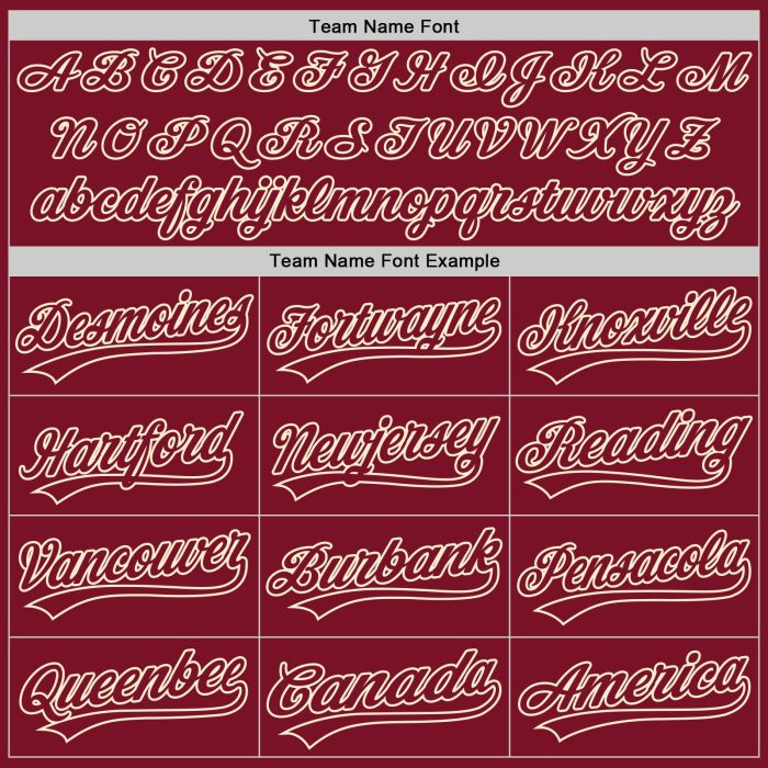 Custom Crimson Cream Baseball Jersey - Authentic Team Gear for Fans Custom Crimson Crimson-Cream Authentic Baseball Jersey - Image 4