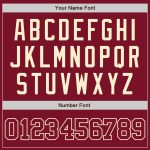 Custom Crimson Cream Baseball Jersey - Authentic Team Gear for Fans Custom Crimson Crimson-Cream Authentic Baseball Jersey - Image 5