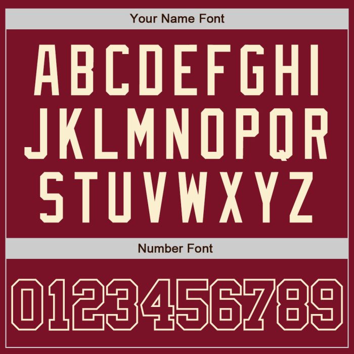 Custom Crimson Cream Baseball Jersey - Authentic Team Gear for Fans Custom Crimson Crimson-Cream Authentic Baseball Jersey - Image 5