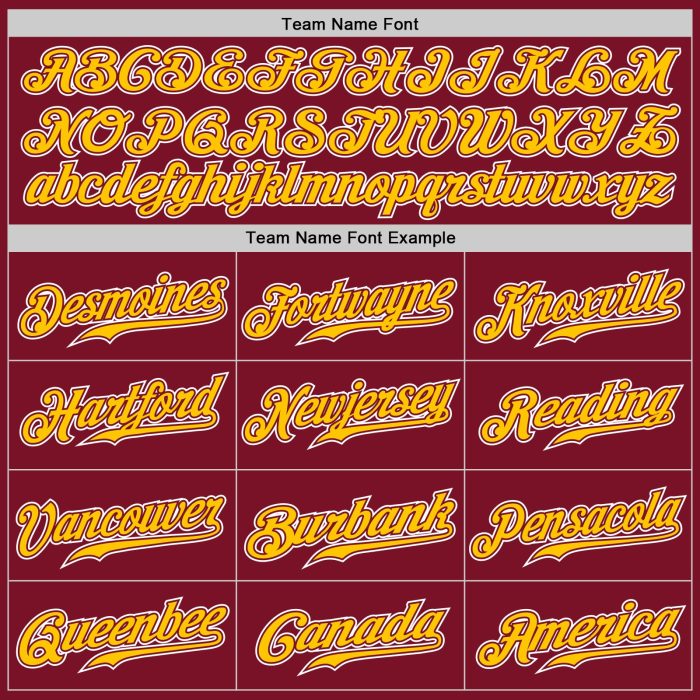 Custom Crimson Gold White Authentic Fade Baseball Jersey - Stylish Fashion Athletic Wear Custom Crimson Gold-White Authentic - Image 4