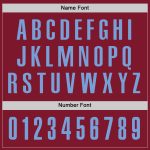 Crimson Light Blue Performance Golf Polo Shirt - Customizable Mens Apparel Custom Crimson Light Blue Performance Golf Polo - Image 5