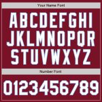 Custom Baseball Jersey - Crimson White Light Blue Authentic Design Custom Crimson White-Light Blue Authentic Baseball Jersey - Image 5