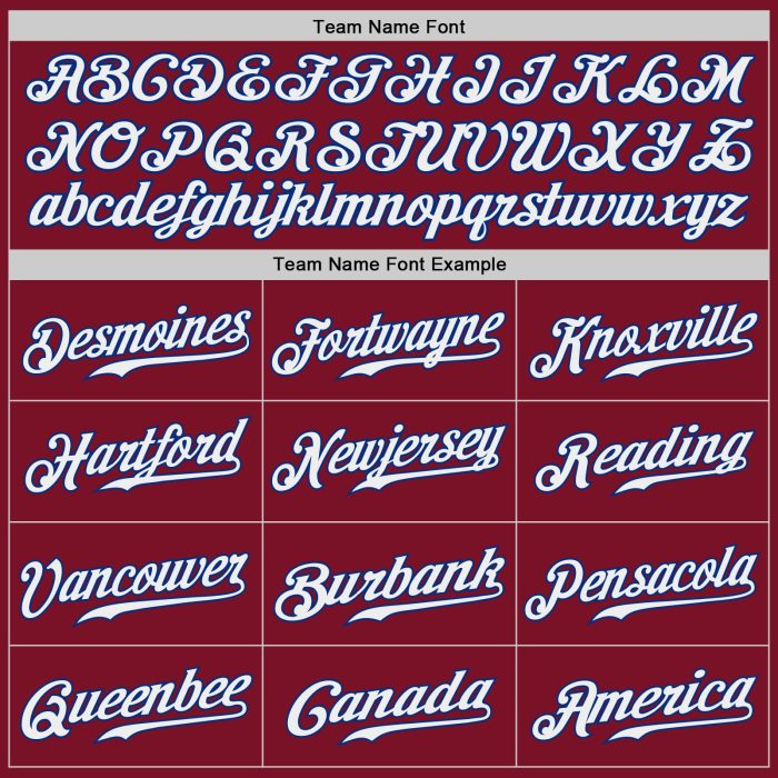 Custom Baseball Jersey - Crimson White-Royal Authentic Style 5530 Custom Crimson White-Royal Authentic Baseball Jersey Style - Image 4