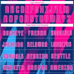 Pink-Royal Sublimation Soccer Uniform Jersey - Custom Figure Sportswear Apparel Custom Figure Pink-Royal Sublimation Soccer - Image 4