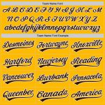 Custom Authentic Baseball Jersey - Gold Brown White Style 7135 Custom Gold Brown-White Authentic Baseball Jersey Style 7135 - Image 4