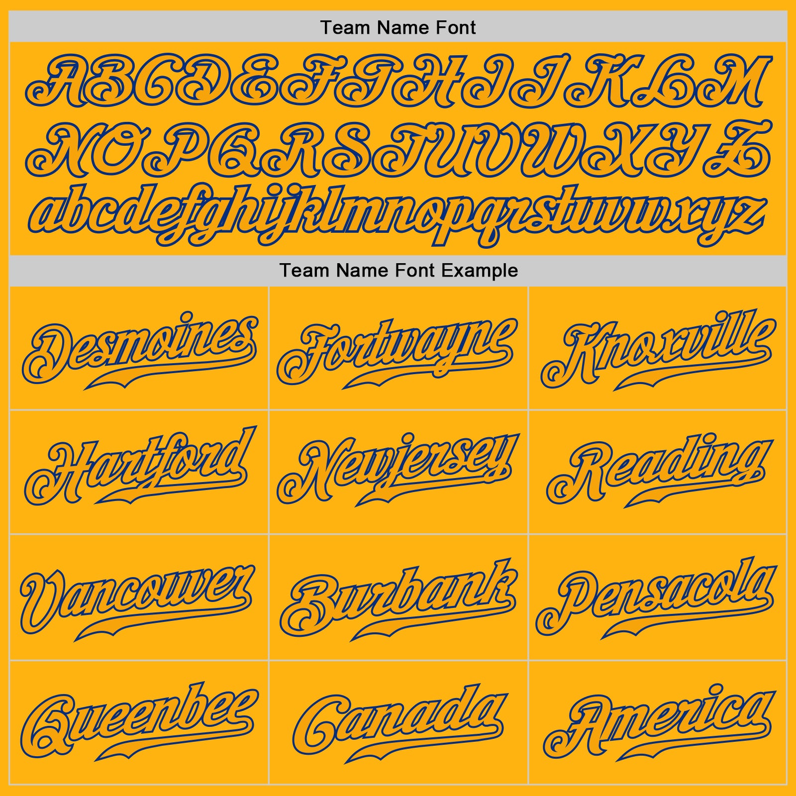 Custom Gold Gold-Royal Authentic Baseball Jersey Custom Gold-Royal Authentic Baseball Jersey - Personalized Gold Jersey Custom Gold Gold-Royal Authentic Baseball Jersey - Image 4