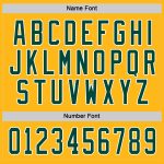 Gold Green White Custom Hockey Jersey for Men and Women - Personalized Sports Jersey Custom Gold Green-White Hockey Jersey - Image 4