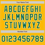 Custom Gold Baseball Jersey - Kelly Green and White Authentic Design Custom Gold Kelly Green-White Authentic Baseball Jersey - Image 5