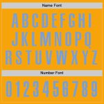 Custom Gold Light Blue Golf Polo Shirt for Men - Performance Athletic Wear Custom Gold Light Blue Performance Golf Polo Shirt - Image 5