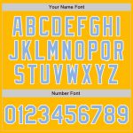 Custom Gold Light Blue White Baseball Jersey - Authentic Style 9245 Custom Gold Light Blue-White Authentic Baseball Jersey - Image 5