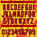 Custom Gold Red Black 3D Pattern Baseball Jersey - Authentic Design Sports Apparel Custom Gold Red-Black 3D Pattern Design - Image 5