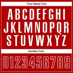 Custom Gold Red-White Soccer Uniform Jersey for Sublimation Fashion Style Custom Gold Red-White Sublimation Split Fashion - Image 5