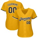 Custom Gold Baseball Jersey - Authentic Style 8537 in Gray and White Custom Gold Steel Gray-White Authentic Baseball Jersey - Image 2