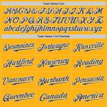 Custom Gold Baseball Jersey - Authentic Style 8537 in Gray and White Custom Gold Steel Gray-White Authentic Baseball Jersey - Image 4