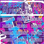 Purple-White Custom Graffiti Pattern Soccer Jersey Sublimation Uniform Custom Graffiti Pattern Purple-White Sublimation Soccer - Image 4