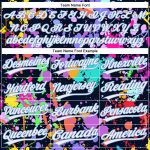 Custom Graffiti Pattern 3D Softball Jersey - White Light Blue Unisex, Two-Button Design Custom Graffiti Pattern White-Light - Image 4