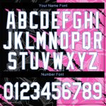 Custom Graffiti Pattern Long Sleeve Performance T-Shirt White Light Blue Style 1921 Custom Graffiti Pattern White-Light Blue - Image 4