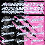 Custom Graffiti Pattern Long Sleeve Performance T-Shirt White Light Blue Style 1921 Custom Graffiti Pattern White-Light Blue - Image 3