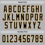 Custom Gray Black and Gold Hockey Jersey for Men and Women - Personalized Sports Apparel Custom Gray Black-Gold Hockey Jersey - Image 4
