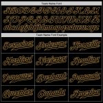 Custom Gray Black Old Gold Fade Baseball Jersey - Authentic Fashion Design Custom Gray Black-Old Gold Authentic Fade Fashion - Image 4
