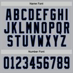 Gray Black-Royal Custom Hockey Jersey Personalized Sportswear for Fans Custom Gray Black-Royal Hockey Jersey - Image 4