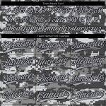 Custom Gray Black Camo 3D Pattern Authentic Baseball Jersey for Men Custom Gray Gray Black-Camo 3D Pattern Design Authentic - Image 4