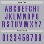 Custom Performance Golf Polo Shirt in Gray Purple - Stylish & Breathable Design Custom Gray Purple Performance Golf Polo - Image 5