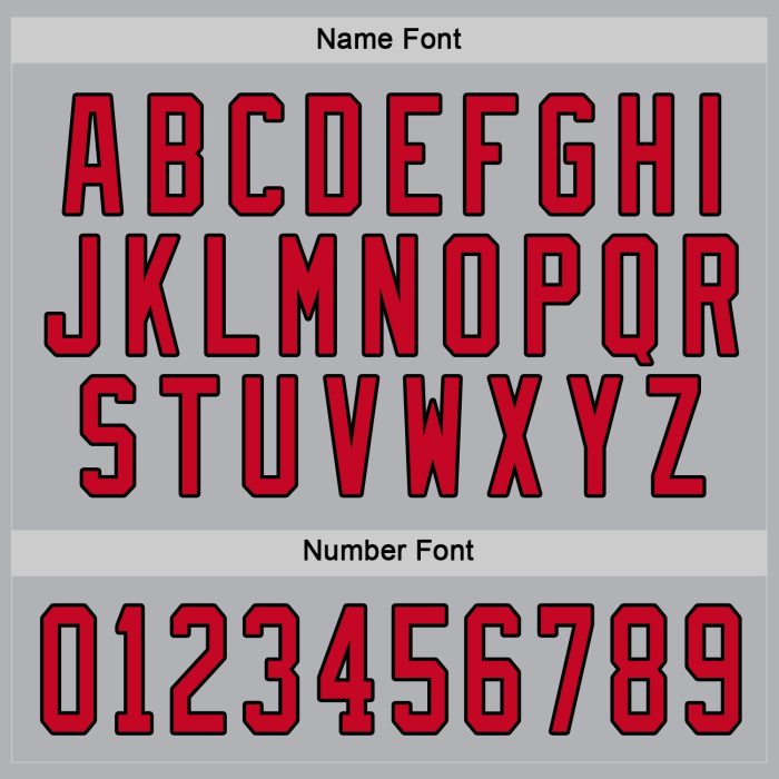 Custom Red Black Gray Hockey Jersey - Personalized Sports Apparel Custom Gray Red-Black Hockey Jersey - Image 4