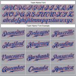 Gray Royal-Red Custom Sleeveless Baseball Jersey - Authentic Sports Apparel Custom Gray Royal-Red Authentic Sleeveless Baseball - Image 3