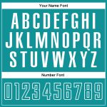 Custom Sublimation Soccer Uniform Jersey - Gray Teal and White Fashion Design Custom Gray Teal-White Sublimation Split Fashion - Image 5