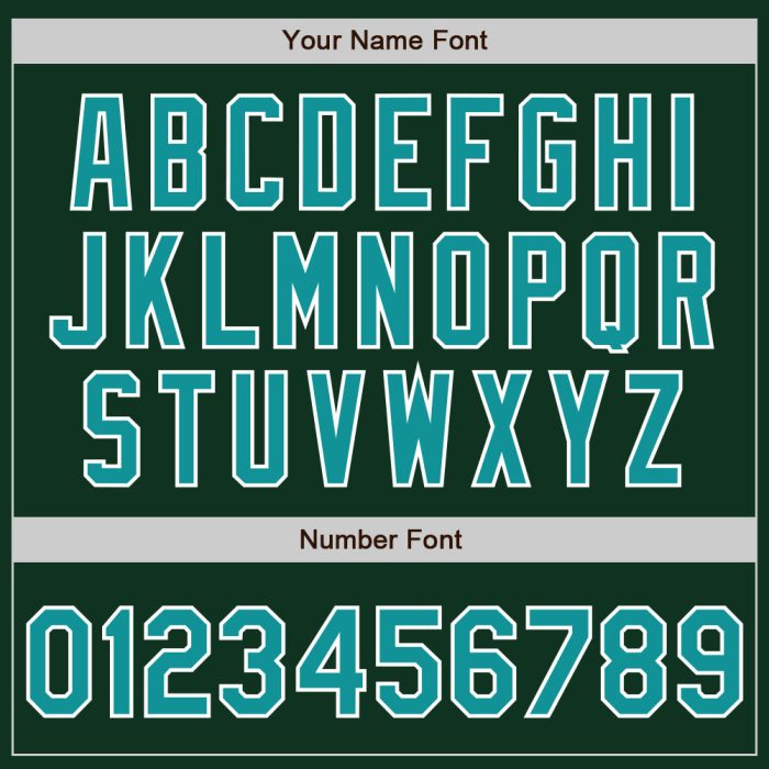 Custom Aqua Green Authentic Baseball Jersey for Men and Women Custom Green Aqua-White Authentic Baseball Jersey - Image 5