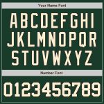 Custom Green City Cream Black Authentic Baseball Jersey for Men Custom Green City Cream-Black Authentic Baseball Jersey - Image 5