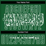 Custom Green White Saudi Arabian Flag Soccer Jersey Sublimation Uniform Custom Green Green-White Sublimation Saudi Arabian - Image 5