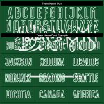 Custom Green White Saudi Arabian Flag Soccer Jersey Sublimation Uniform Custom Green Green-White Sublimation Saudi Arabian - Image 4