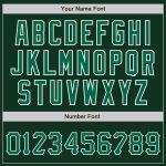 Custom Green Kelly Green White Baseball Jersey - Authentic Design for Fans Custom Green Kelly Green-White Authentic Baseball - Image 5