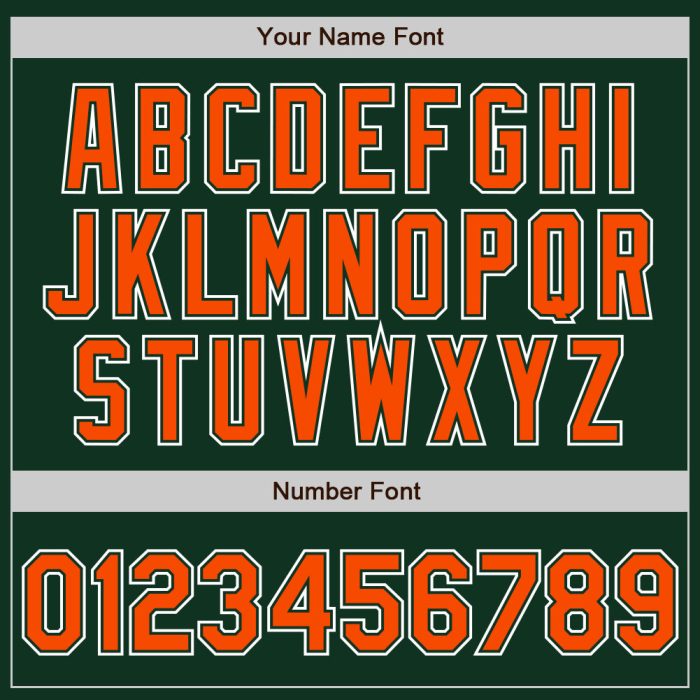 Custom Green Orange White Authentic Fade Fashion Baseball Jersey for Men Custom Green Orange-White Authentic Fade Fashion - Image 3